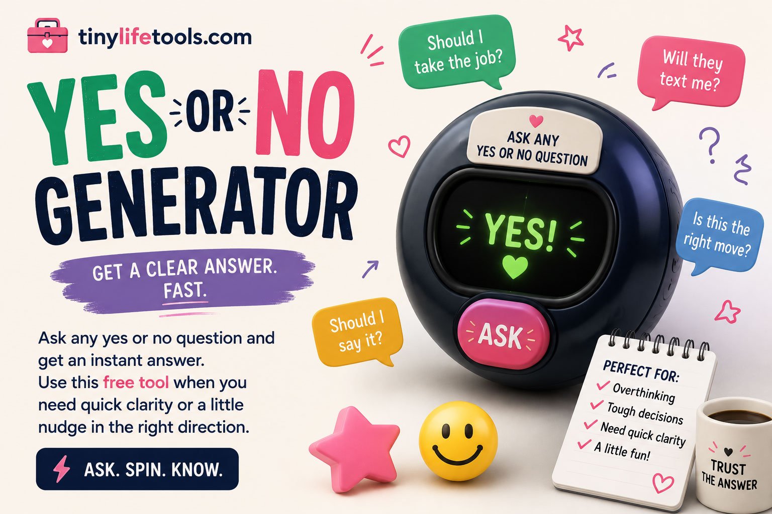 Yes or No Generator